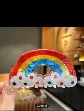 Rainbow Hairclip